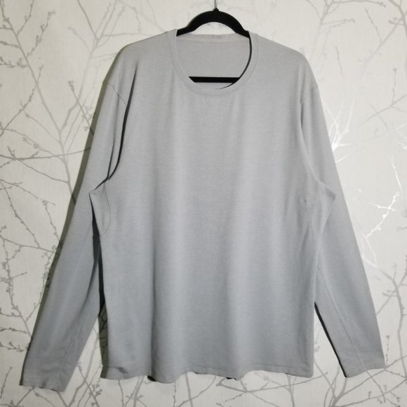 Lululemon Silver Drysense Mesh Long Sleeve - Picture 2 of 6